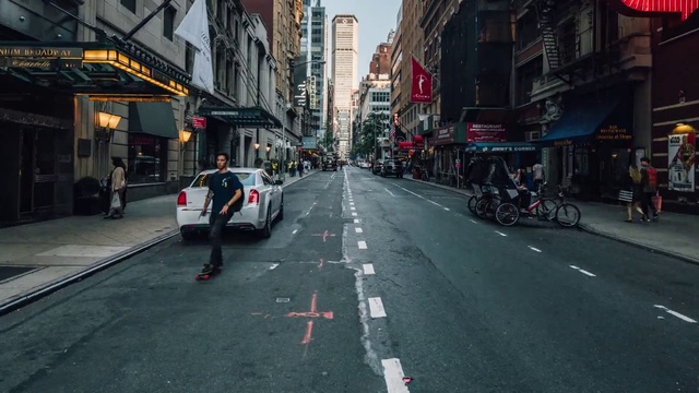 Video Reference: Road, Street, Lane, Urban area, Town, Pedestrian, Downtown, Asphalt, City, Neighbourhood