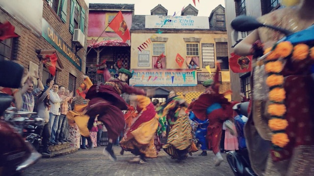 Video Reference: Event, Art, Tradition, Mural, Visual arts, Street, Person