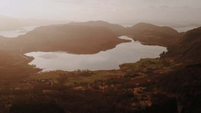Video Reference: Highland, Sky, Atmospheric phenomenon, Lake, Water resources, Loch, Hill, Mountain, Fell, Cloud