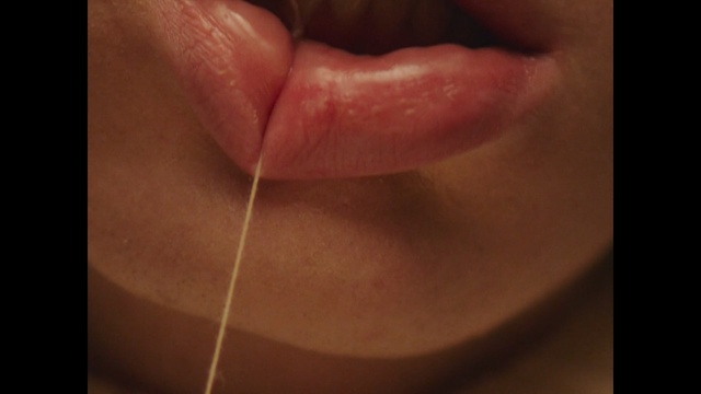 Video Reference: Skin, Lip, Mouth, Neck, Nose, Close-up, Chin, Finger, Hand, Cheek