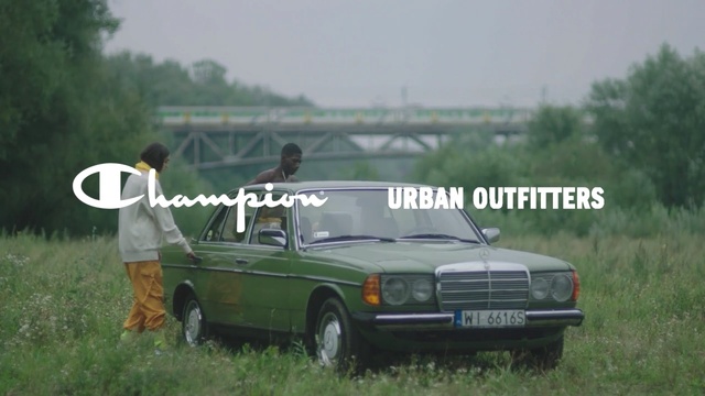 Video Reference: vehicle, car, automotive exterior, classic car, mercedes benz w123, mercedes benz w114, family car, mercedes benz, tree, grass, Person