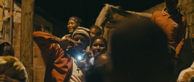 Video Reference: Darkness, Night, Fictional character, Art, Person