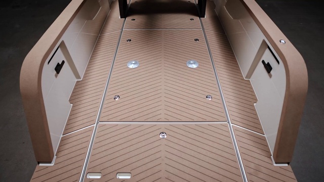 Video Reference: Building, Wood, Lighting, Architecture, Automotive design, Line, Rectangle, Material property, Fixture, Composite material