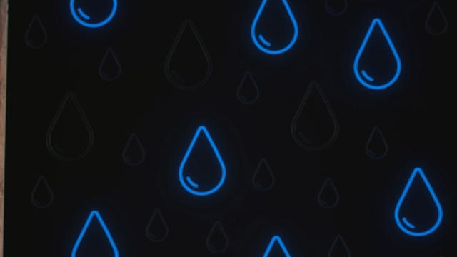 Video Reference: Blue, Electric blue, Light, Neon, Font, Design, Technology, Number, Circle