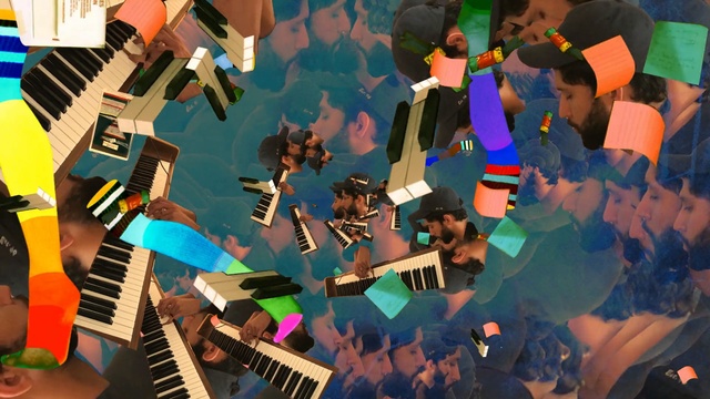 Video Reference: fun, art, musical instrument accessory, music, crowd, recreation, leisure, event