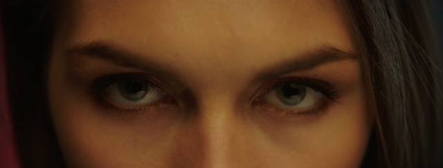Video Reference: Face, Eyebrow, Eye, Nose, Forehead, Eyelash, Skin, Close-up, Iris, Head