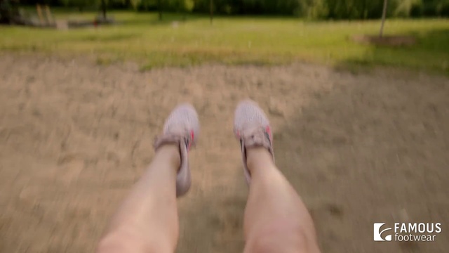 Video Reference: Leg, Foot, Footwear, Finger, Toe, Grass, Barefoot, Human body, Soil, Human leg