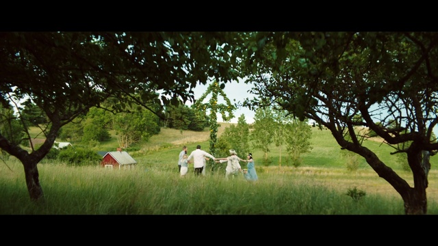 Video Reference: Nature, Photograph, Green, Grassland, Pasture, Grass, Tree, Meadow, Morning, Rural area