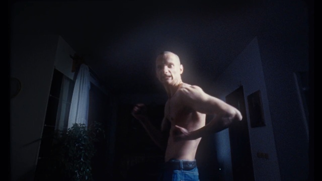 Video Reference: Barechested, Muscle, Male, Arm, Standing, Photography, Human body, Flash photography, Darkness, Chest, Person