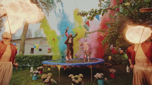 Video Reference: Painting, Theatrical scenery, Visual arts, Tree, Art, Mural, Leisure