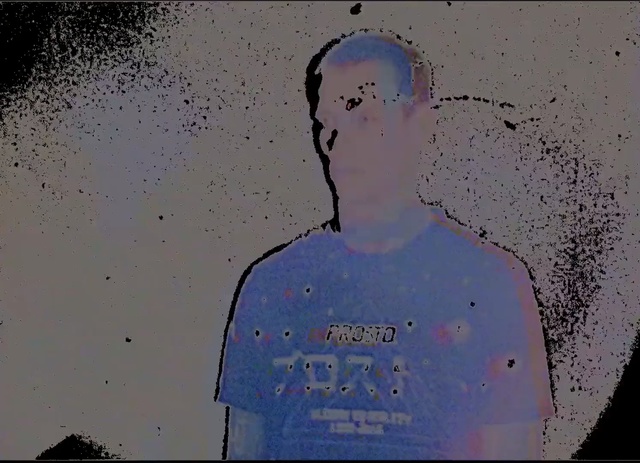 Video Reference: Blue, Wall, Sky, Art, Photography, Street art, Space, Visual arts, Illustration, Person