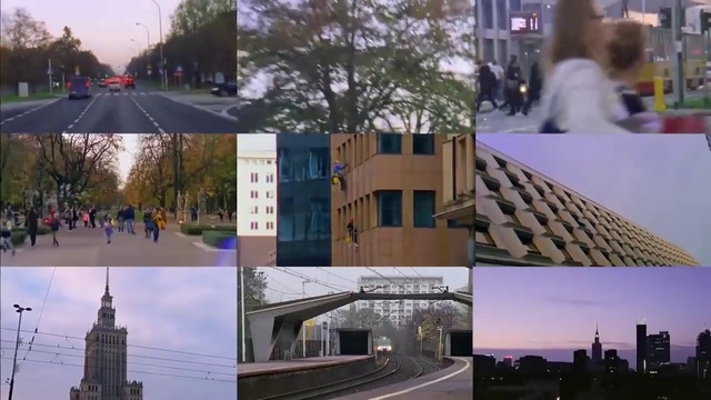 Video Reference: Architecture, Urban design, Snapshot, Photography, Residential area, Building, City, Metropolitan area, Tree, Facade