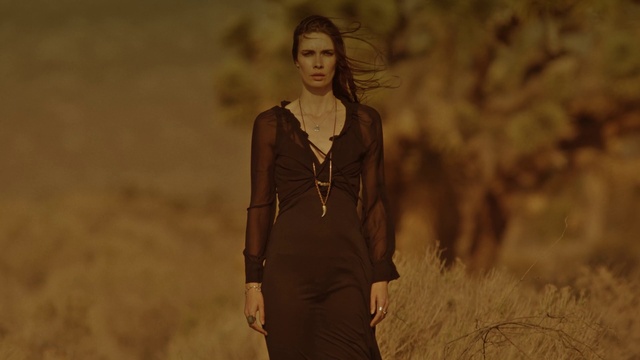 Video Reference: Brown, Beauty, Fashion, Standing, Outerwear, Dress, Photography, Long hair, Brown hair, Autumn