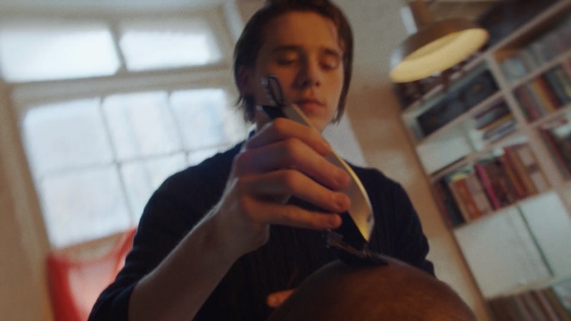 Video Reference: hair, hairstyle, girl, hand, finger, neck, fun, long hair, ear, Person