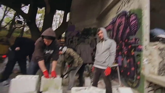 Video Reference: Art, Fashion, Snow, Street art, Footwear, Winter, Fun, Graffiti, Jacket, Trousers