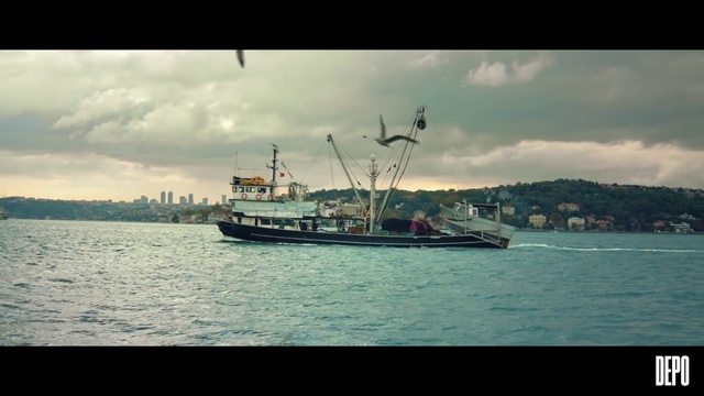 Video Reference: Boat, Vehicle, Watercraft, Ship, Fishing vessel, Sky, Fishing trawler, Tugboat, Water transportation, Sea