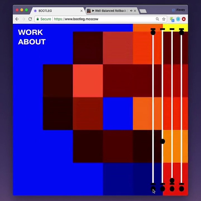 Video Reference: Colorfulness, Rectangle, Square, Electric blue, Games, Symmetry, Screenshot, Pattern