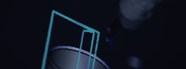 Video Reference: Blue, Light, Macro photography, Font, Electronics, Photography, Line, Design, Graphics, Technology