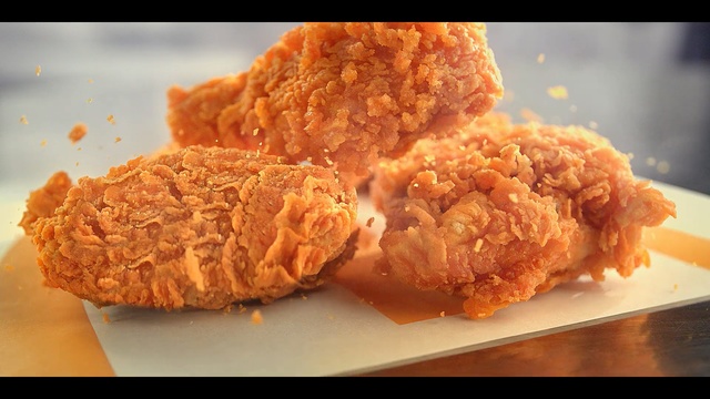 Video Reference: Dish, Food, Cuisine, Fried food, Crispy fried chicken, Ingredient, Fried chicken, Korokke, Chicken meat, Chicken nugget