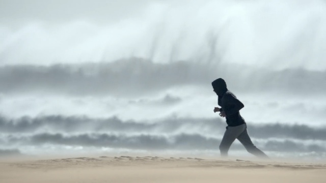 Video Reference: cloud, sky, sea, sand, wind wave, shore, horizon, geological phenomenon, atmosphere, morning