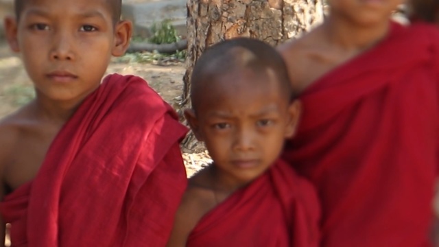 Video Reference: monk, person, boy, child, temple, girl, religion