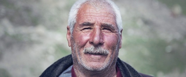 Video Reference: Wrinkle, Skin, Forehead, Chin, Human, Elder, Moustache, Facial hair, Smile