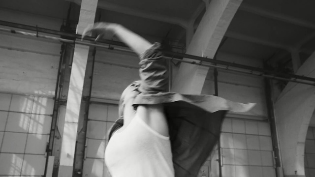Video Reference: White, Black-and-white, Arm, Monochrome photography, Monochrome, Leg, Performance, Hand, Shoulder, Acrobatics