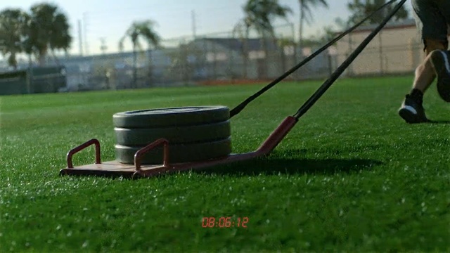 Video Reference: Lawn, Grass, Lawn mower, Artificial turf, Mower, Golf equipment, Plant, Leaf, Flooring, Yard