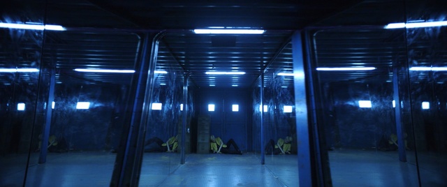 Video Reference: blue, light, structure, lighting, night, darkness