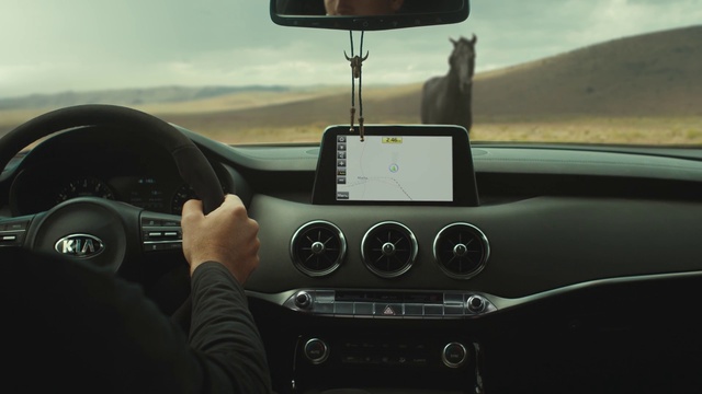 Video Reference: Vehicle, Car, Luxury vehicle, Rear-view mirror, Center console, Driving, Automotive mirror, Speedometer, Personal luxury car, Automotive design