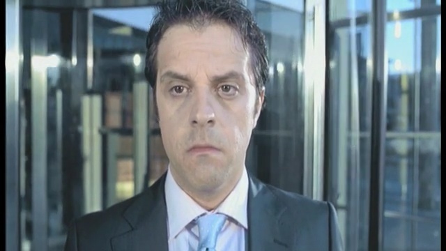 Video Reference: white collar worker, businessperson, official, suit, building, journalist, Person