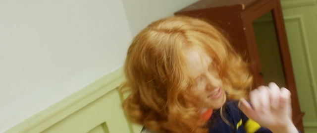 Video Reference: hair, human hair color, blond, hairstyle, chin, girl, hair coloring, long hair, brown hair, ear