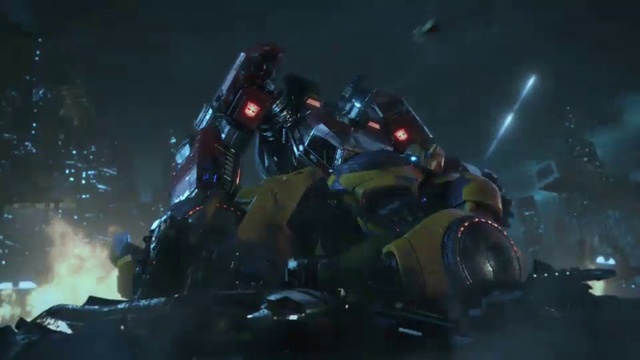 Video Reference: Darkness, Fictional character, Pc game, Transformers, Screenshot, Mecha, Superhero, Space, Digital compositing, Midnight, Person