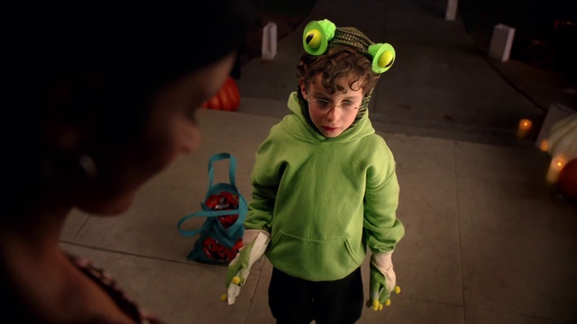 Video Reference: Green, Yellow, Fun, Child, Night, Outerwear, Headgear, Adaptation, Photography, Costume