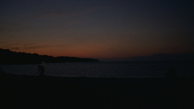 Video Reference: Sky, Horizon, Black, Sea, Water, Cloud, Night, Darkness, Dusk, Ocean