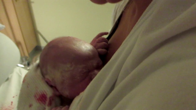 Video Reference: Baby, Child, Childbirth, Birth, Mouth, Hand, Chest, Flesh, Mother