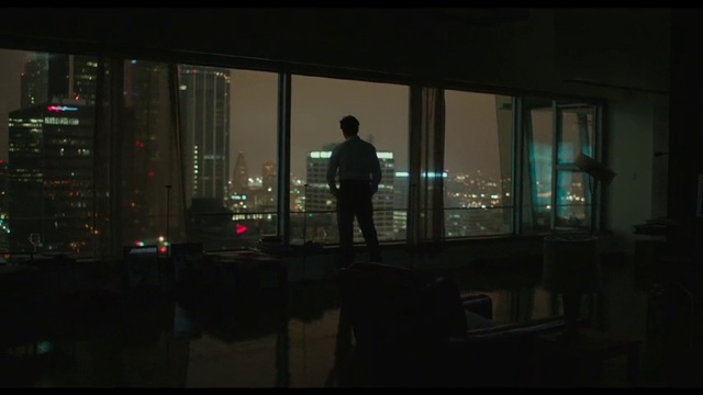 Video Reference: Black, Darkness, Light, Snapshot, Night, Screenshot, Architecture, Metropolitan area, Reflection, Evening