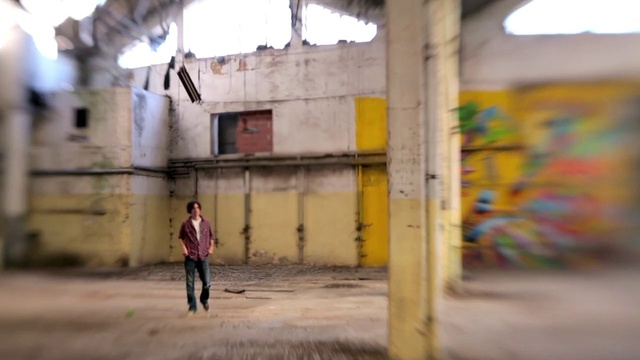 Video Reference: Wall, Yellow, Art, Tree, Architecture, Street, Visual arts, House, Facade