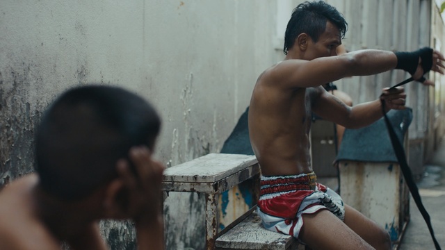 Video Reference: people, barechestedness, human, water, temple, muscle, fun, trunk, recreation, pradal serey, Person