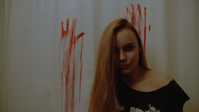 Video Reference: hair, red, human hair color, eyebrow, girl, hairstyle, blond, long hair, lip, hair coloring, Person