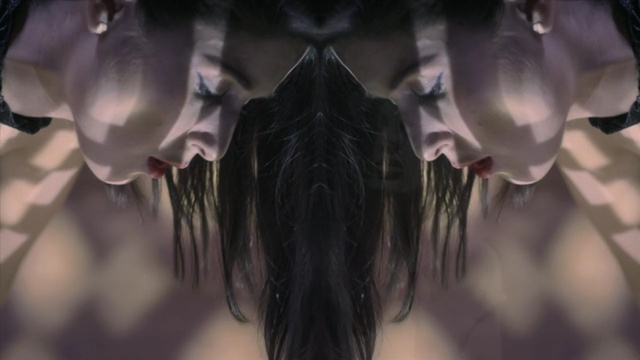 Video Reference: black hair, darkness, long hair, girl, cg artwork, screenshot, computer wallpaper, Person