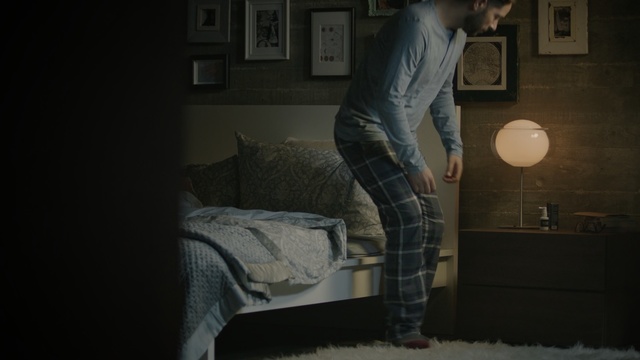 Video Reference: Standing, Light, Room, Plaid, Leg, Jeans, Arm, Denim, Design, Floor