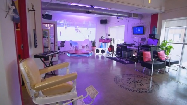Video Reference: purple, interior design, real estate, loft