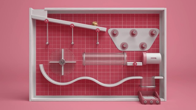 Video Reference: red, pink, product, shelf, design, pattern, shelving