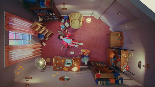 Video Reference: room, wall, interior design, house, toy, home, art