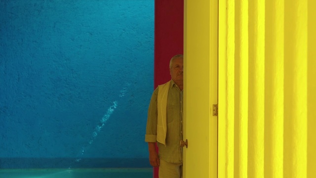 Video Reference: Blue, Yellow, Green, Red, Wall, Majorelle blue, Turquoise, Azure, Snapshot, Room