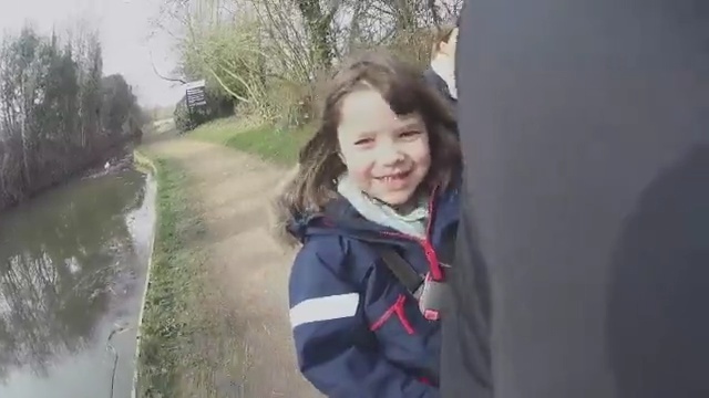 Video Reference: human hair color, water, girl, fun, adventure, tree, recreation, vacation, winter, smile, Person