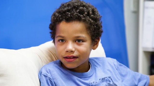 Video Reference: person, child, hairstyle, boy, forehead, smile, girl, fun, student