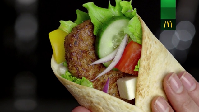 Video Reference: Dish, Food, Cuisine, Ingredient, Fast food, Sandwich wrap, Junk food, Gyro, Kati roll, Burrito