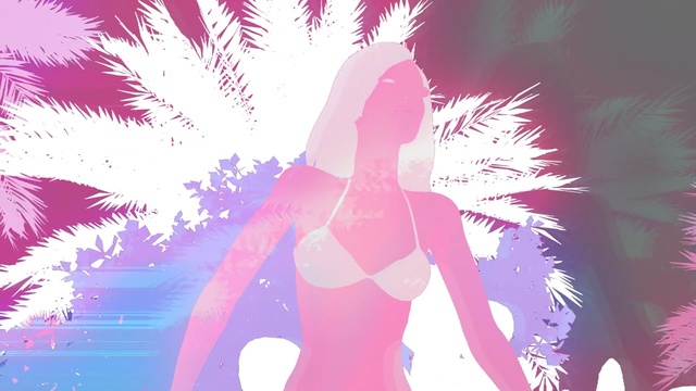 Video Reference: pink, anime, purple, art, computer wallpaper, sky, illustration, magenta, fictional character, graphic design, Person